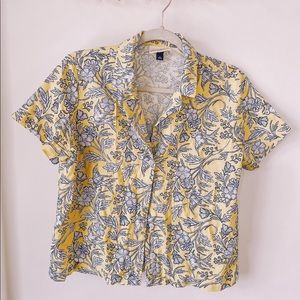 Button up T-shirt
